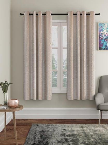 SELF TEXTURED BLACKOUT WINDOW CURTAIN PACK OF 2 BY HOSTA HOMES image 0