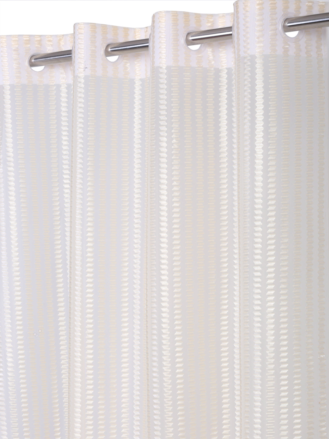 Geometric Design Door Curtain Pack of 2 image 1