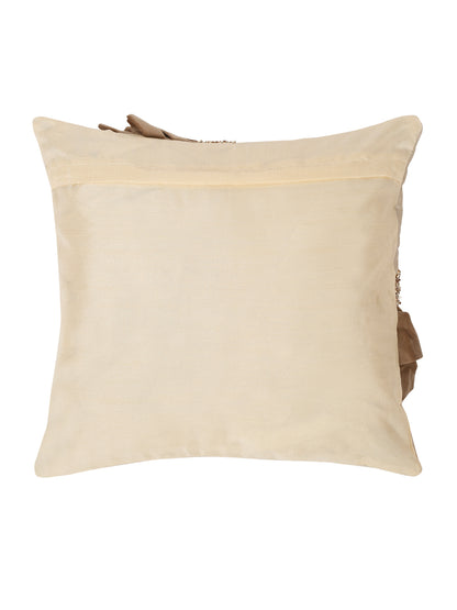 Quilted Velvet Frill Cushion Covers with Zipper image 4