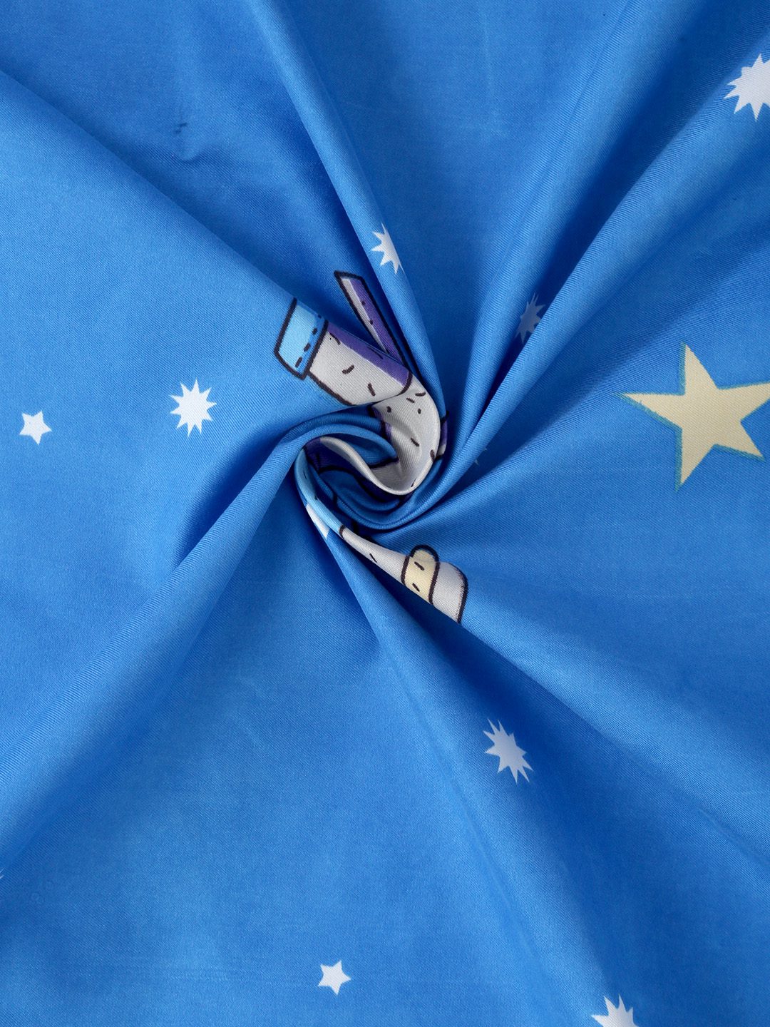 Hosta Homes Space Explorer Multicolored Kids Bed Sheet with Pillow Covers  image 3