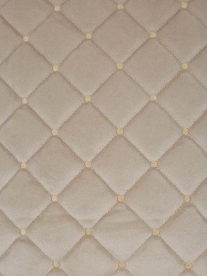 SOFT QUILTED VELVET FRILLED CUSHION COVERS image 2