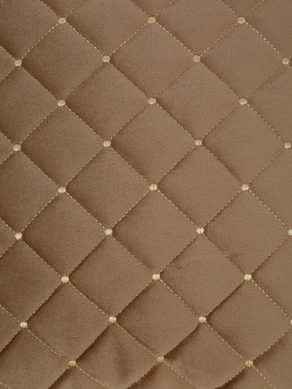 SOFT QUILTED VELVET FRILLED CUSHION COVERS image 2