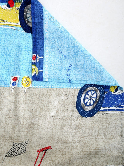 Hosta Homes Racing Car Multicolored Kids Bed Sheet With Pillow Covers image 4