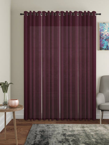 Geometric Design Door Curtain Pack of 4 image 0