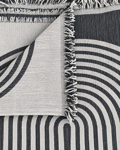 Butter Chenille Reversible Jacquard Sofa Throw