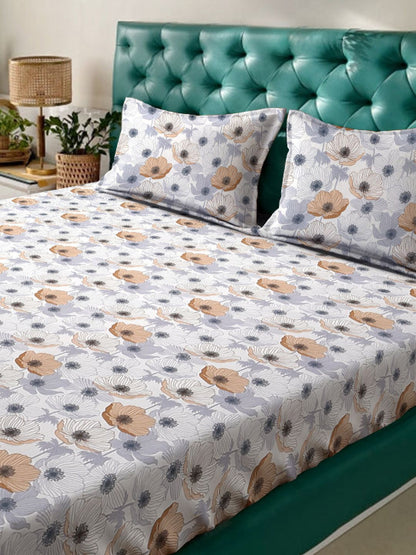 multi flower bed sheet