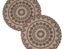 Pure Cotton Digitally Printed Table Place Mats Pack Of 2 By Hosta Homes